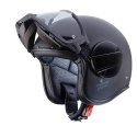 CABERG KASK OTWARTY JET MODEL GHOST X SOLID KOLOR CZARNY MAT ROZMIAR XS