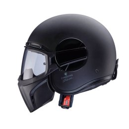 CABERG KASK OTWARTY JET MODEL GHOST X SOLID KOLOR CZARNY MAT ROZMIAR S