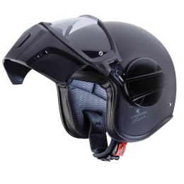CABERG KASK OTWARTY JET MODEL GHOST X SOLID KOLOR CZARNY MAT ROZMIAR S