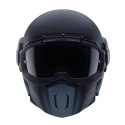 CABERG KASK OTWARTY JET MODEL GHOST X SOLID KOLOR CZARNY MAT ROZMIAR S