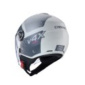 CABERG KASK OTWARTY JET Z BLENDĄ RIVIERA V4X ALPHA PIASKOWY/GREY MAT M