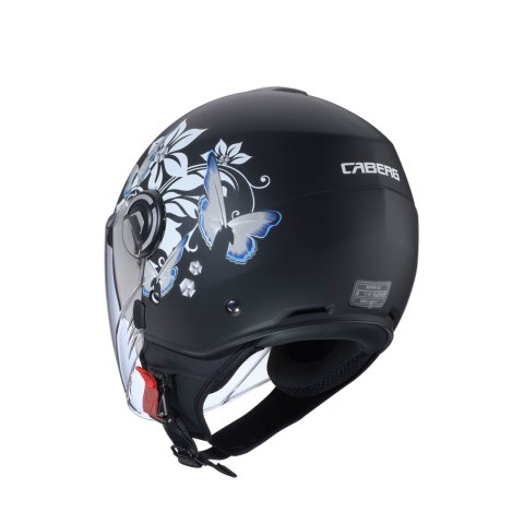 CABERG KASK OTWARTY JET Z BLENDĄ RIVIERA V4X MIA MAT KWIATY MOTYLE M CABERG KASK OTWARTY JET Z BLENDĄ RIVIERA V4X MIA MAT KWIATY MOTYLE M