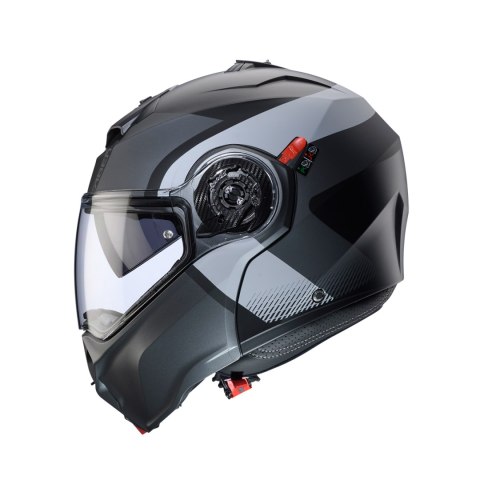 CABERG KASK FLIP-UP DUKE EVO INDY GREY/BLACK MAT XL PINLOCK W ZESTAWIE CABERG KASK FLIP-UP DUKE EVO INDY GREY/BLACK MAT XL PINLOCK W ZESTAWIE