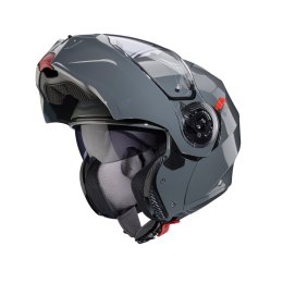 CABERG KASK FLIP-UP DUKE EVO SOLID GREY POŁYSK M PINLOCK W ZESTAWIE