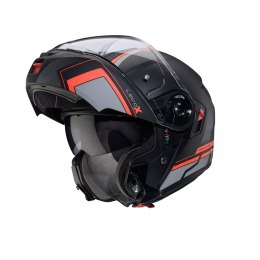 CABERG KASK FLIP-UP LEVO X ELITE MAT FLUO M PINLOCK W ZESTAWIE
