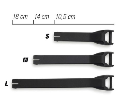 FORMA 01/2025 BUTY PASEK DO BUTÓW OFF-ROAD KOLOR CZARNY ROZMIAR S
