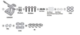 KAPPA 2025/01 MOCOWANIE SZYBY 1173SK HONDA CB 650 R 24-,