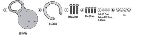 KAPPA 2025 01 MOCOWANIE TANKLOCK ROYAL ENFIELD HIMALAYAN 450 24-, NIE PASUJE DO RA311, RA311R, RA311R2