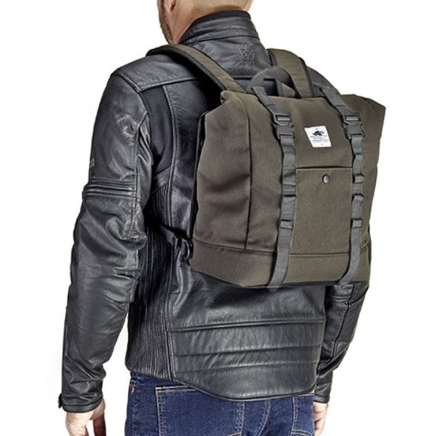 KAPPA 2025 01 TORBA BOCZNA SAKWA PLECAK 17L CAFE RACER RAMBLER WYS. 40XSZER. 28XGŁ. 15CM OLIWKOWY CIEMNY KAPPA 2025 01 TORBA BOCZNA SAKWA PLECAK 17L CAFE RACER RAMBLER WYS. 40XSZER. 28XGŁ. 15CM OLIWKOWY CIEMNY