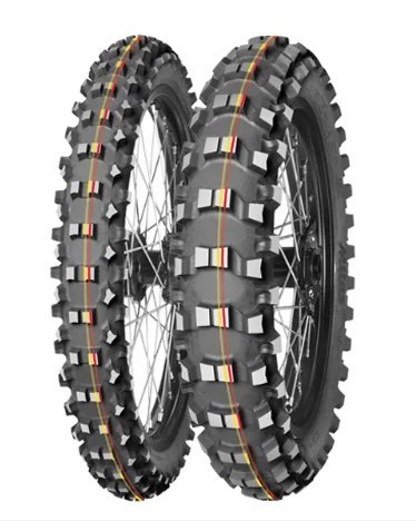 MITAS OPONA 80 100-12 TERRA FORCE-MX SM 50M CZERWONO-PASEK TT TYŁ 2024 DOT:TDDC 460048 ZAMIENNIK:70000169