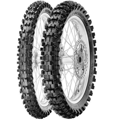 PIRELLI OPONA 90/100-14 SCORPION MX32 MID SOFT NHS 49M TT TYŁ DOT 34/2024