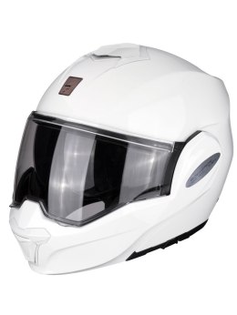 SCORPION KASK SZCZĘKOWY SZCZĘKA DO TYŁU EXO-TECH SOLID WHITE XL