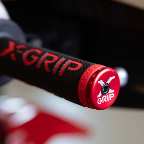 X-GRIP KOŃCÓWKI KIEROWNICY DO OTWORU O ŚREDNICY 12-16,2MM KOLOR CZERWONY X-GRIP KOŃCÓWKI KIEROWNICY DO OTWORU O ŚREDNICY 12-16,2MM KOLOR CZERWONY