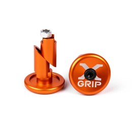 X-GRIP KOŃCÓWKI KIEROWNICY DO OTW. O ŚREDNICY 12-16,2MM POMARAŃCZOWE