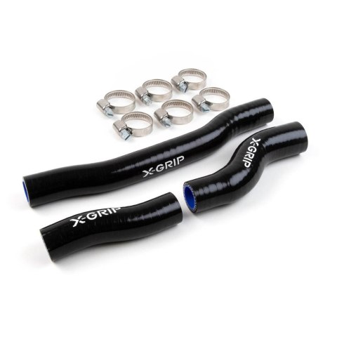 X-GRIP SILIKONOWE WĘŻE/PRZEWODY CHŁODNICY KTM EXC 250/300 TPI 20- 23, HUSQVARNA TE/TEI 23 ,GAS-GAS EC