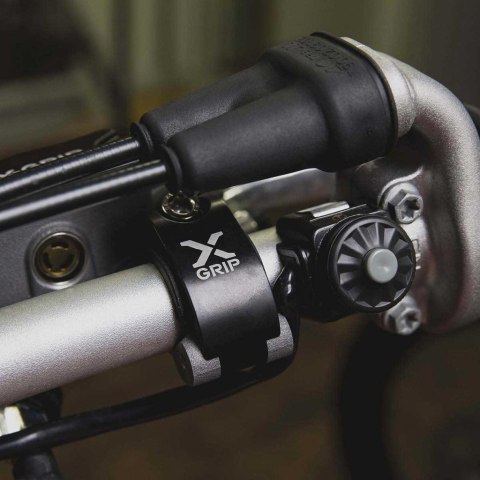 X-GRIP ZACISK ROTACYJNY ZAPOBIEGA PĘKNIECIU MOCOWANIA DO POMPY HAMYLCA I SPRZĘGŁA BRAKTEC HUSQVARNA, GASGAS KOLOR CZARNY