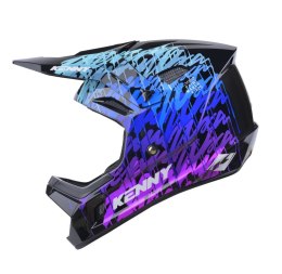 KENNY RACING KASK ROWEROWY MTB DECADE GRAPHIC LUNIS BLACK BLACK L MIPS