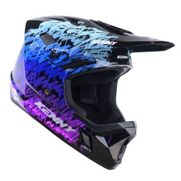 KENNY RACING KASK ROWEROWY MTB DECADE GRAPHIC LUNIS BLACK BLACK L MIPS