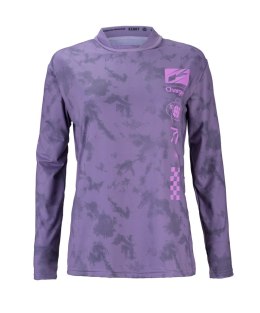 KENNY RACING KOSZULKA ROWEROWA MTB DAMSKA WOMAN CHARGER DYE LILA VIOLET S