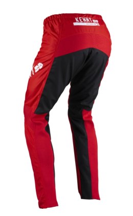 KENNY RACING SPODNIE ROWEROWE MTB ELITE KID/JUNIOR/DZIECIĘCE RED RED 22