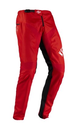 KENNY RACING SPODNIE ROWEROWE MTB ELITE KID/JUNIOR/DZIECIĘCE RED RED 24