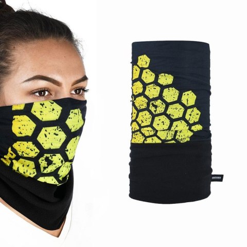 OXFORD KOŁNIERZ OCIEPLAJĄCY SNUG YELLOW HEX KOLOR CZARNY/ŻÓŁTY OXFORD KOŁNIERZ OCIEPLAJĄCY SNUG YELLOW HEX KOLOR CZARNY/ŻÓŁTY