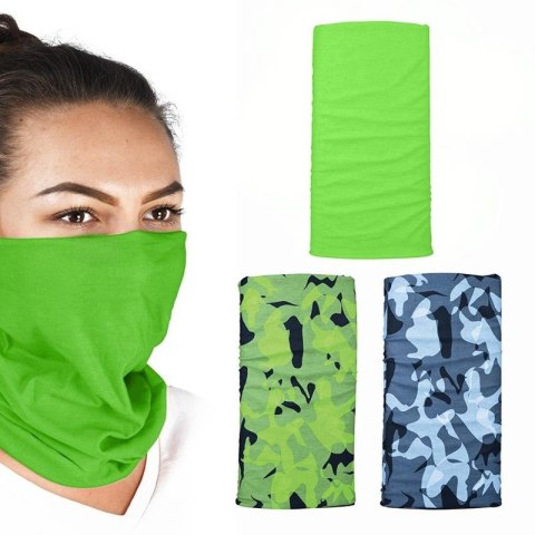 OXFORD KOŁNIERZ WIELOFUNKCYJNY WIATROODPORNY COMFY HAVOC 3 SZTUKI W OPAKOWANIU CAMO