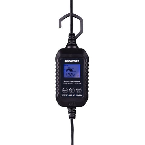 OXFORD ŁADOWARKA DO AKUMULATORÓW MOTOCYKLOWYCH I SAMOCHODOWYCH OXIMISER PRO 1250 OXFORD ŁADOWARKA DO AKUMULATORÓW MOTOCYKLOWYCH I SAMOCHODOWYCH OXIMISER PRO 1250