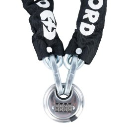 OXFORD ŁAŃCUCH ZABEZPIECZENIE ANTYKRADZIEŻOWE NA SZYFR 9.5MM X 1.5M