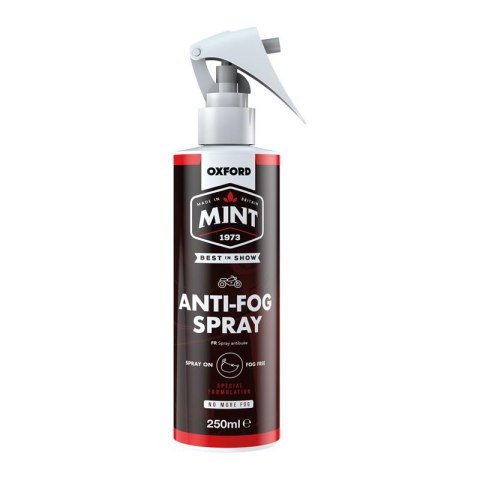 OXFORD MINT ANTIFOG SPRAY -ZAPOBIEGA PAROWANIU SZYBKI 250ML