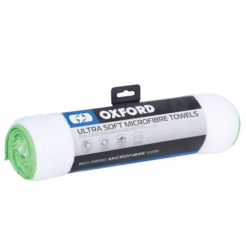 OXFORD ULTRA MIĘKKI RĘCZNIK Z MIKROFIBRY -6 SZTUK KOLOR BIAŁY