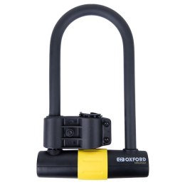 OXFORD ZABEZPIECZENIE ANTYKRADZIEŻOWE KŁÓDKA MAGNUM U-LOCK Z UCHWYTEM 177X340MM