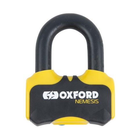 OXFORD ZABEZPIECZENIE ANTYKRADZIEŻOWE KŁÓDKA NA TARCZE HAMULCOWĄ NEMESIS 16MM FLUO