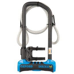 OXFORD ZABEZPIECZENIE ANTYKRADZIEŻOWE KŁÓDKA SHACKLE 14 PRO U-LOCK 320MMX177MM
