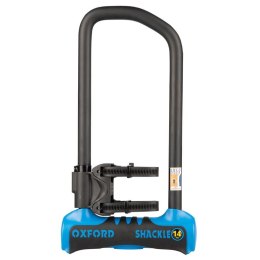OXFORD ZABEZPIECZENIE ANTYKRADZIEŻOWE KŁÓDKA Z LINKĄ SHACKLE 14 PRO DUO U-LOCK + CABLE 320MMX177MM
