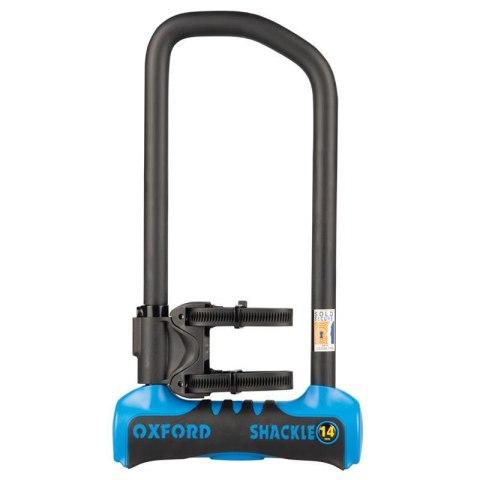 OXFORD ZABEZPIECZENIE ANTYKRADZIEŻOWE KŁÓDKA Z LINKĄ SHACKLE 14 PRO DUO U-LOCK + CABLE 320MMX177MM