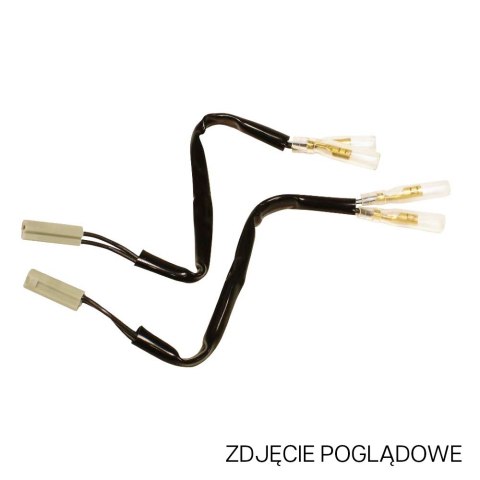 OXFORD ZŁĄCZE PRZEWÓD PRZEJŚCIÓWKA KABEL PRZEDŁUŻACZ KIERUNKOWSKAZÓW LED I ŻARÓWKOWYCH DO KOSTKI OEM DUCATI