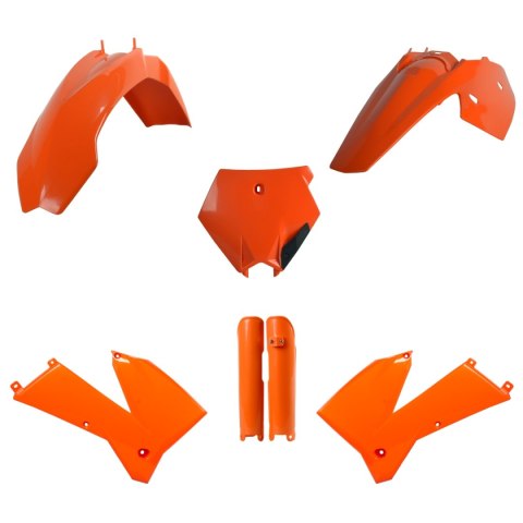 POLISPORT KPL PLASTIKÓW KTM SX 05-06 XC XC-F 06-07 W ZEST. OSŁONY AMORTYZATORÓW 8399000002 POMARAŃ