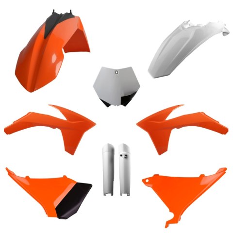 POLISPORT KPL PLASTIKÓW KTM SX 11 XC XC-F W ZEST. OSŁONY AMORTYZATORÓW 8398500002 O