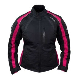 ROLEFF KURTKA TEKSTYŁ DAMSKA LADY KOLOR CZARNY/RÓŻOWY ROZMIAR XL