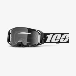 100 PROCENT GOGLE ARMATIC BLACK - CLEAR LENS -