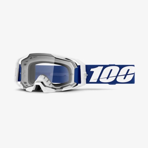 100 PROCENT GOGLE ARMATIC BLUE - CLEAR LENS -