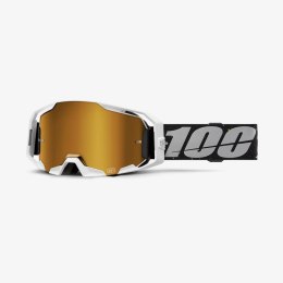 100 PROCENT GOGLE ARMATIC RAPIDRACER - MIRROR TRUE GOLD LENS -