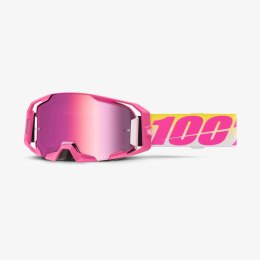 100 PROCENT GOGLE ARMATIC SELLARS - MIRROR PINK LENS -