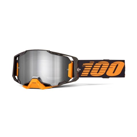 100 PROCENT GOGLE ARMEGA HIPER ACOSTA - MIRROR SILVER LENS -