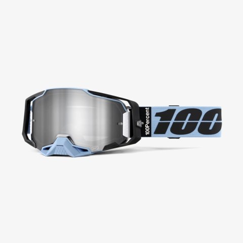 100 PROCENT GOGLE ARMEGA PETROS - MIRROR SILVER LENS - 100 PROCENT GOGLE ARMEGA PETROS - MIRROR SILVER LENS -