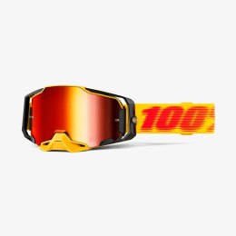 100 PROCENT GOGLE ARMEGA TETSU - MIRROR RED LENS -