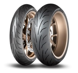 DUNLOP KPL OPON 637484 24 120 70ZR17 SPMAX QUALIFIER CORE 58W TL PRZÓD 2024 + 637860 25 200 50ZR17
