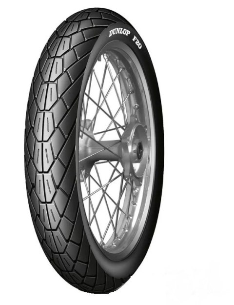 DUNLOP OPONA 110/90-18 F20 61V TL PRZÓD WLT BIAŁY NAPIS DOT 29/2024