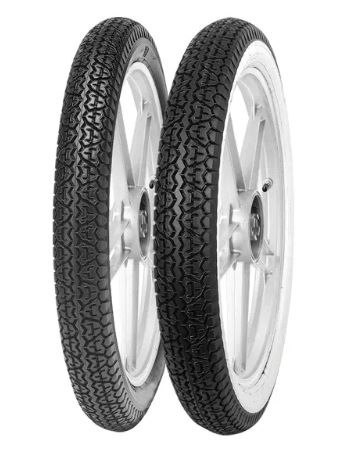 MITAS OPONA 2.75-17 B-7 47J TT/TL BIAŁY BOK PRZÓD/TYŁ DOT 49/2024 572937